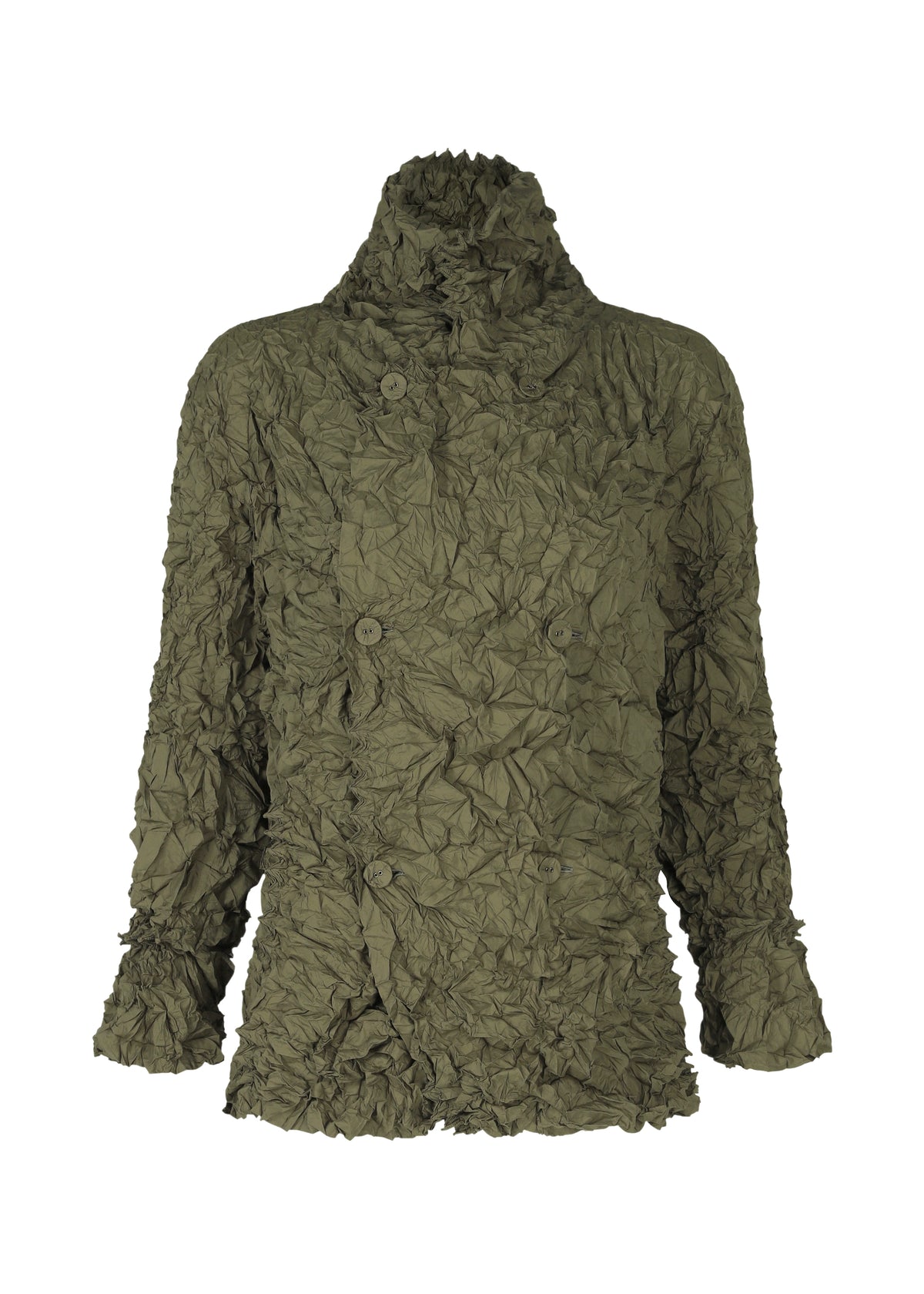 KUMO SHIBORI PARKER Cardigan Khaki