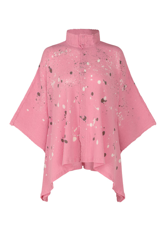 KYO CHIJIMI FRIKAKE Cardigan Pink