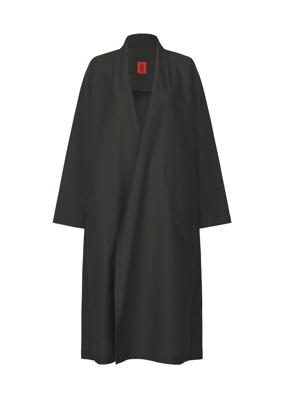 A product shot of the HAAT LIGHT WEIGHT cardigan in black.