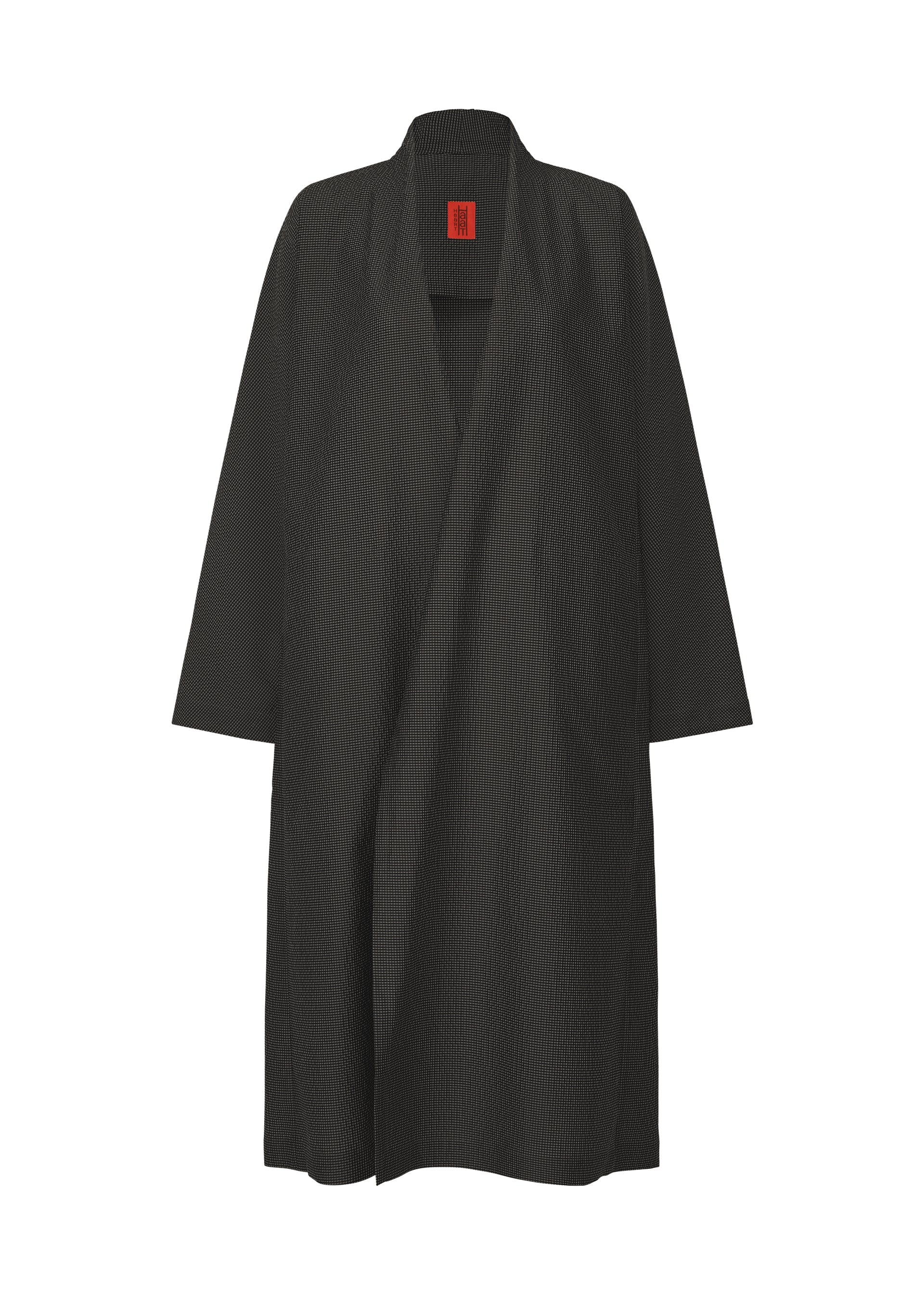 A product shot of the HAAT LIGHT WEIGHT cardigan in black.