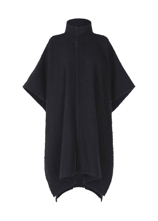 A product shot of the HAAT MILLED KNOTS cardigan in dark navy (76).