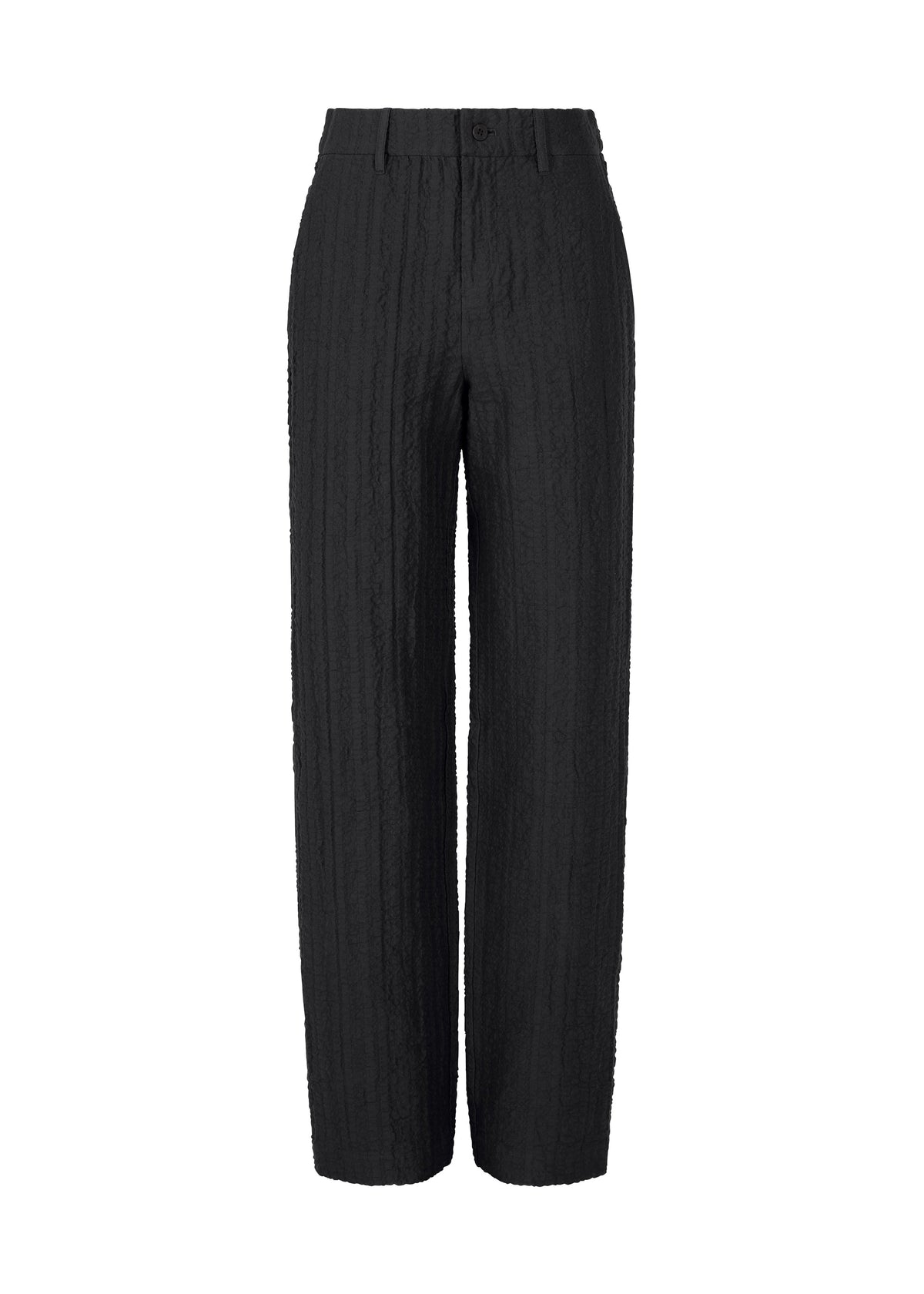 A product shot of the HAAT RASCHEL ASSEMBLY trousers in black (15).
