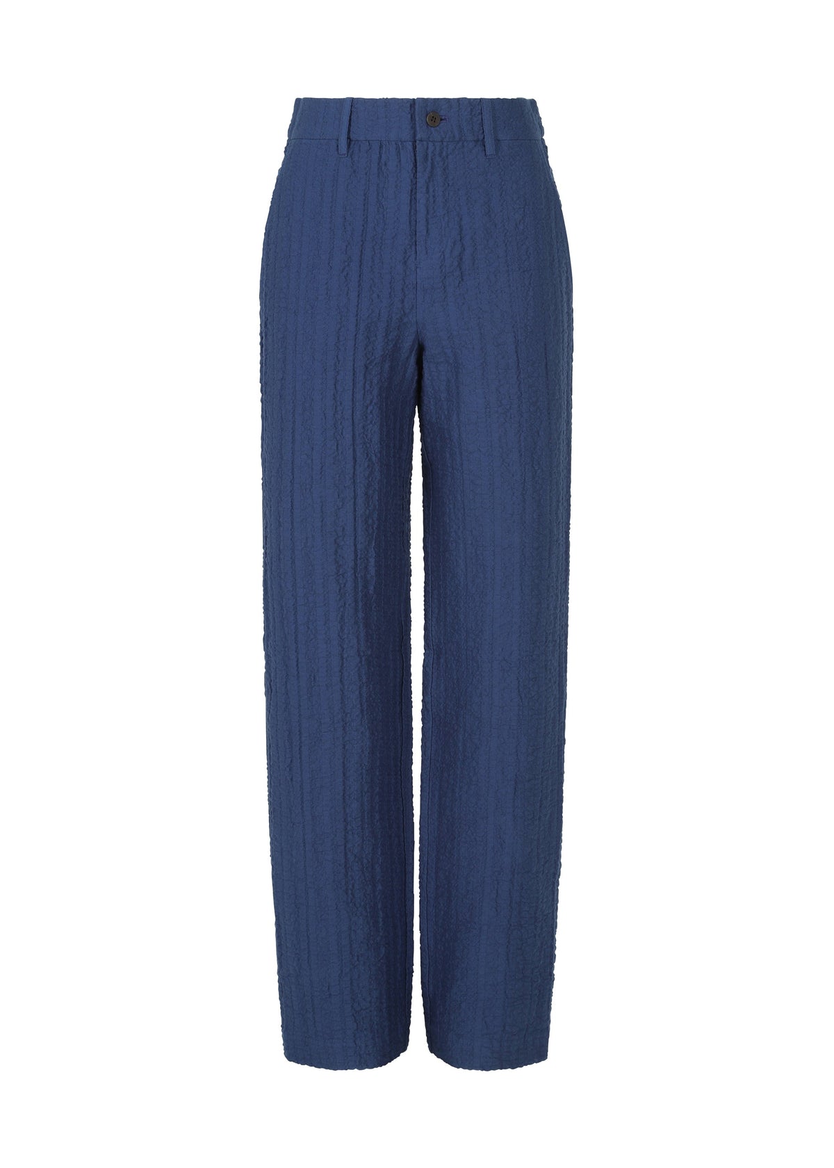 A product shot of the HAAT RASCHEL ASSEMBLY trousers in blue (72).