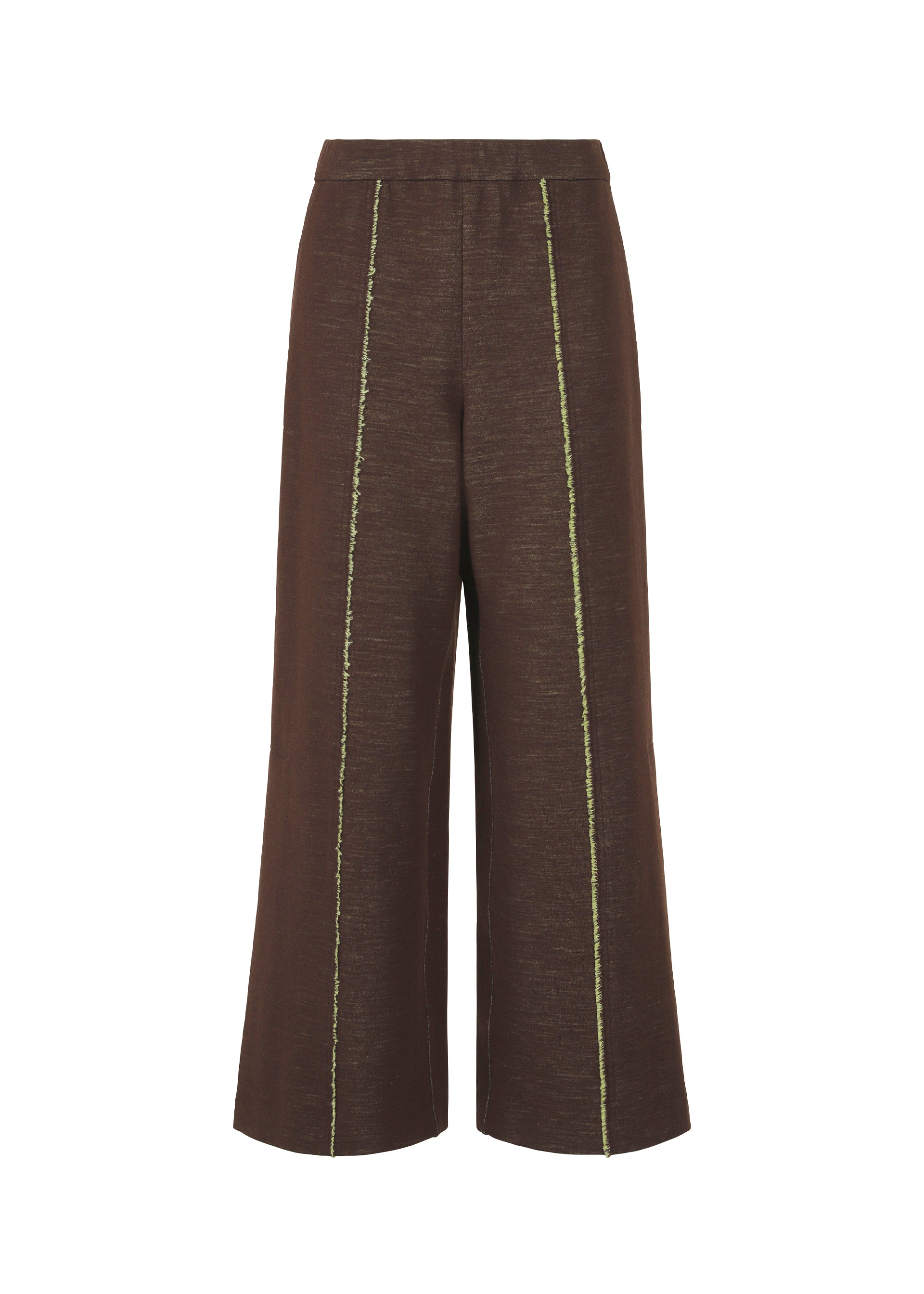 A product shot of the HAAT EDGE LINE trousers in brown (44).