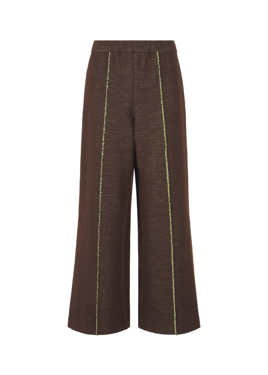 A product shot of the HAAT EDGE LINE trousers in brown (44).