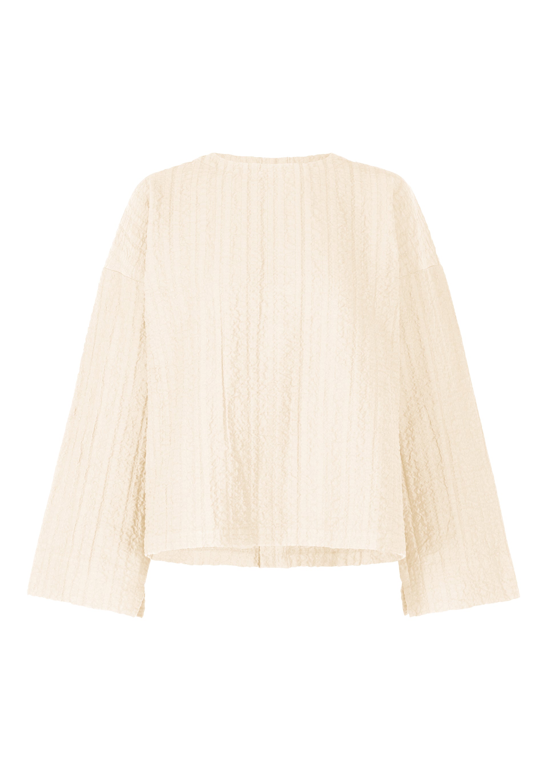 A product shot of the HAAT RASCHEL ASSEMBLY shirt in off white (02).