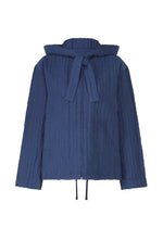 A product shot of the HAAT RASCHEL ASSEMBLY cardigan in blue (72).