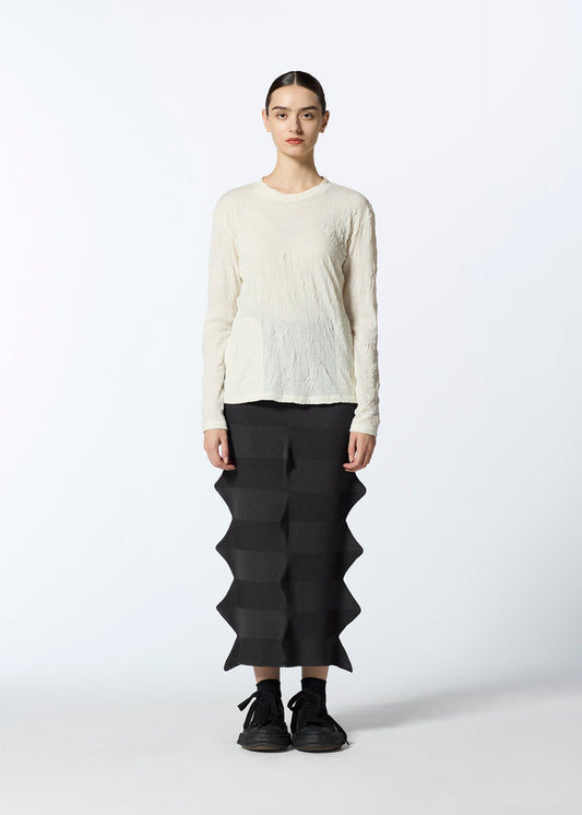 A model wears the HAAT 2001 FROM skirt.