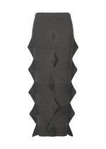 A product shot of the HAAT 2001 FROM skirt in charcoal (14).