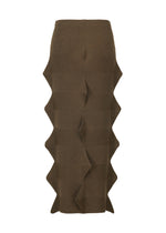 A detail shot of the HAAT 2001 FROM skirt.
