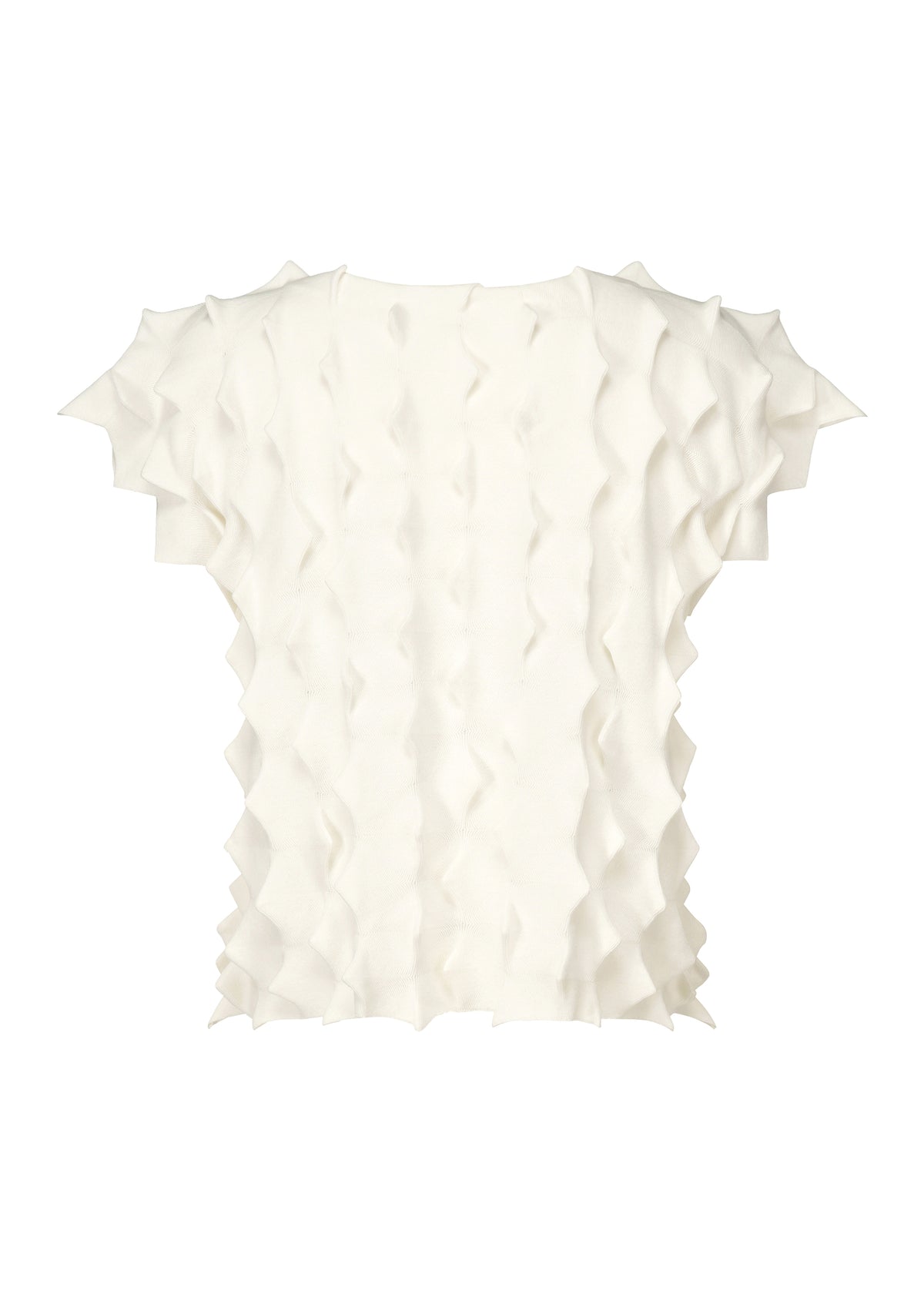 ZIG KNIT Top Off White