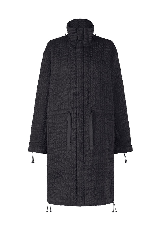 HOODED KABIRA COAT Coat Black
