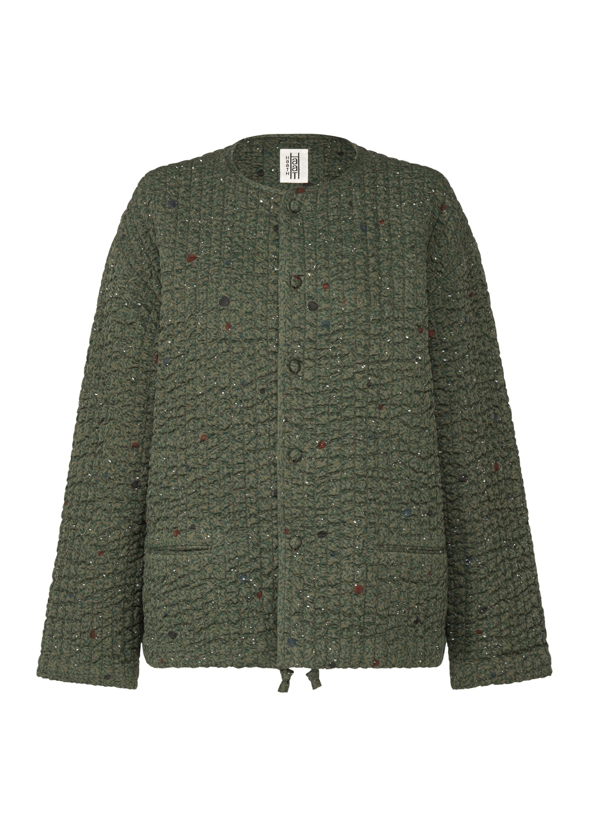 SPRINKLED KABIRA Cardigan Army Green