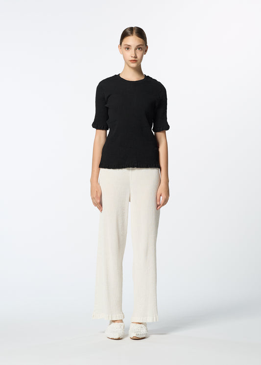 KYO CHIJIMI BASIC Trousers Black