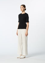 KYO CHIJIMI BASIC Trousers Black
