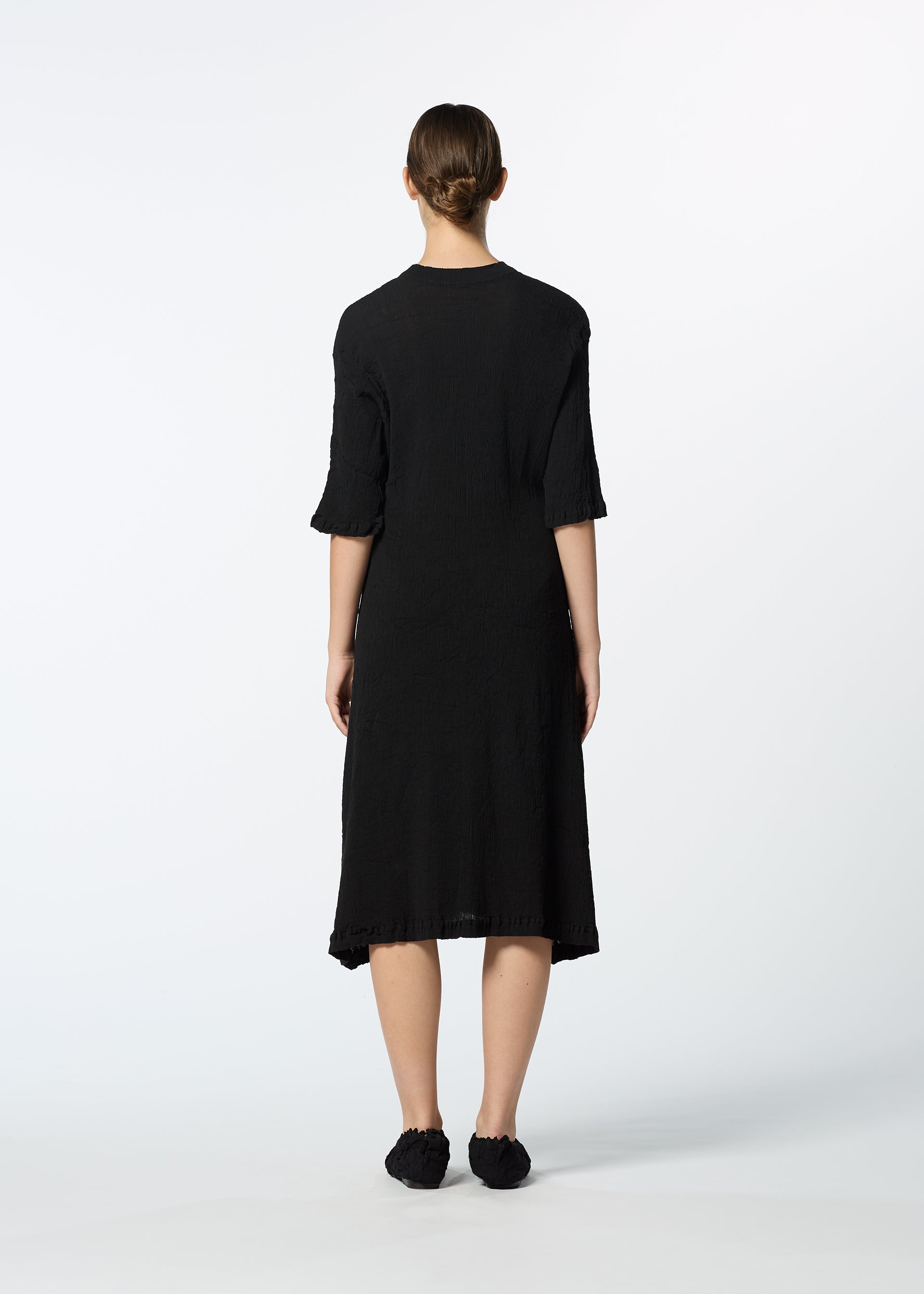 KYO CHIJIMI BASIC Dress Navy