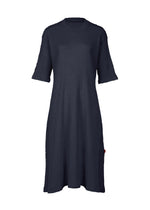 KYO CHIJIMI BASIC Dress Navy