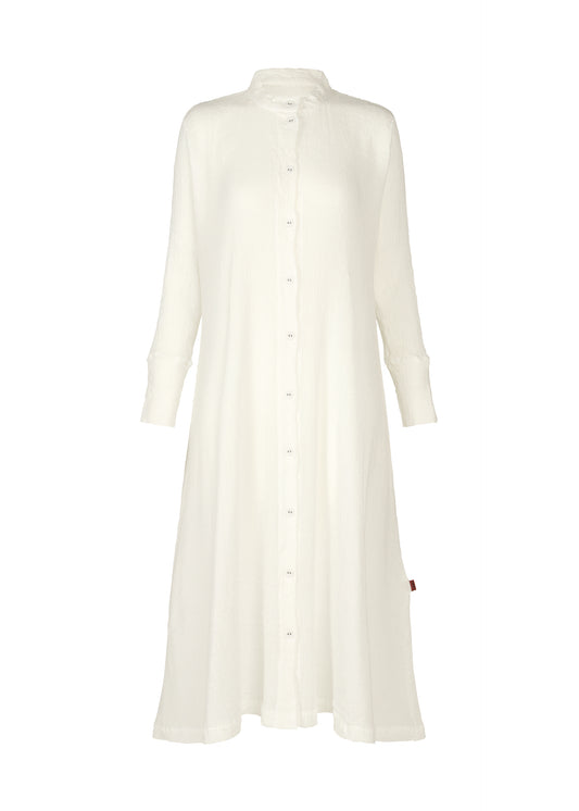 KYO CHIJIMI BASIC Dress White