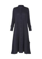 KYO CHIJIMI BASIC Dress Navy