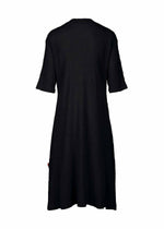A detail shot of the HAAT  KYO CHIJIMI BASIC dress