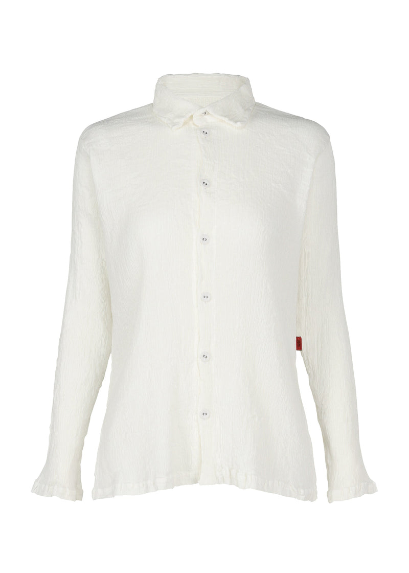 KYO CHIJIMI BASIC Shirt White