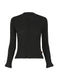 KYO CHIJIMI BASIC Cardigan Black