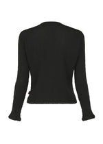 KYO CHIJIMI BASIC Cardigan Black