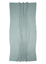 A detail shot of the HAAT 2 SIDE PINTUCKING stole.