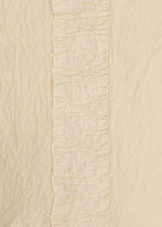 A detail shot of the HAAT TENMOKU COTTON jacket.