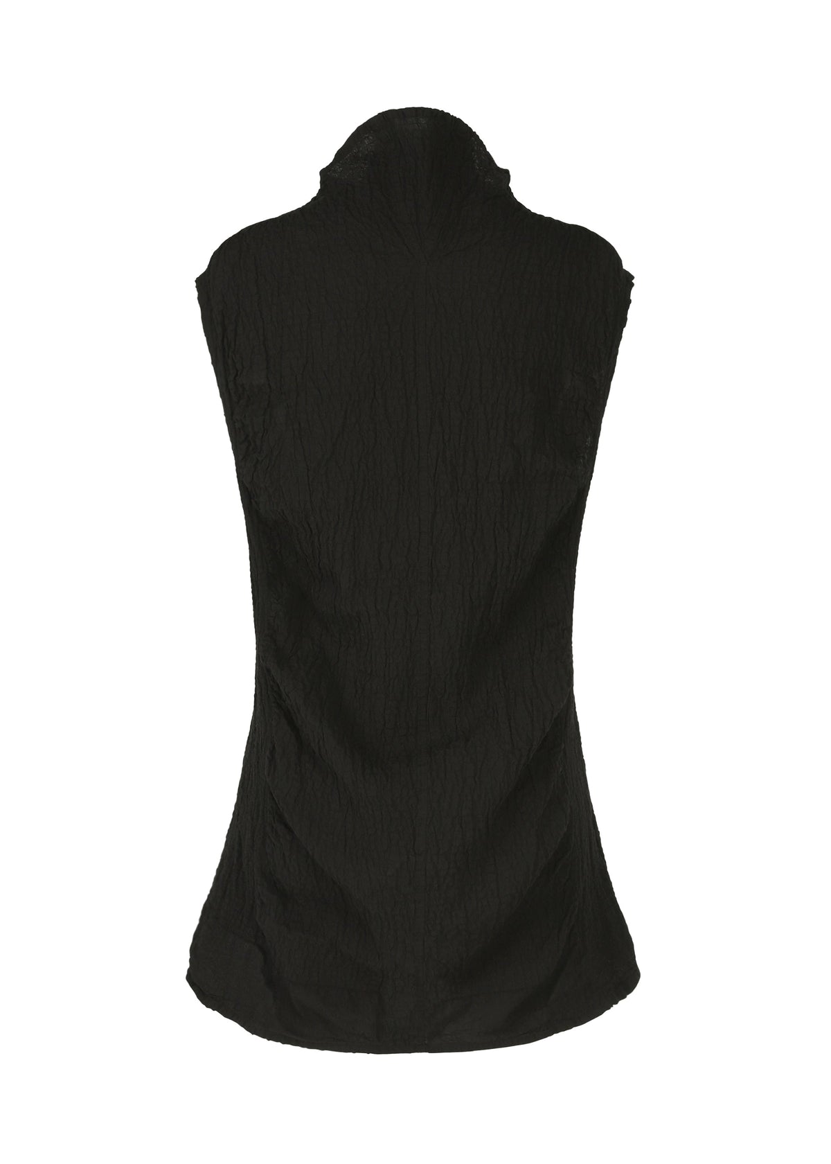 A detail shot of the HAAT TENMOKU COTTON vest.