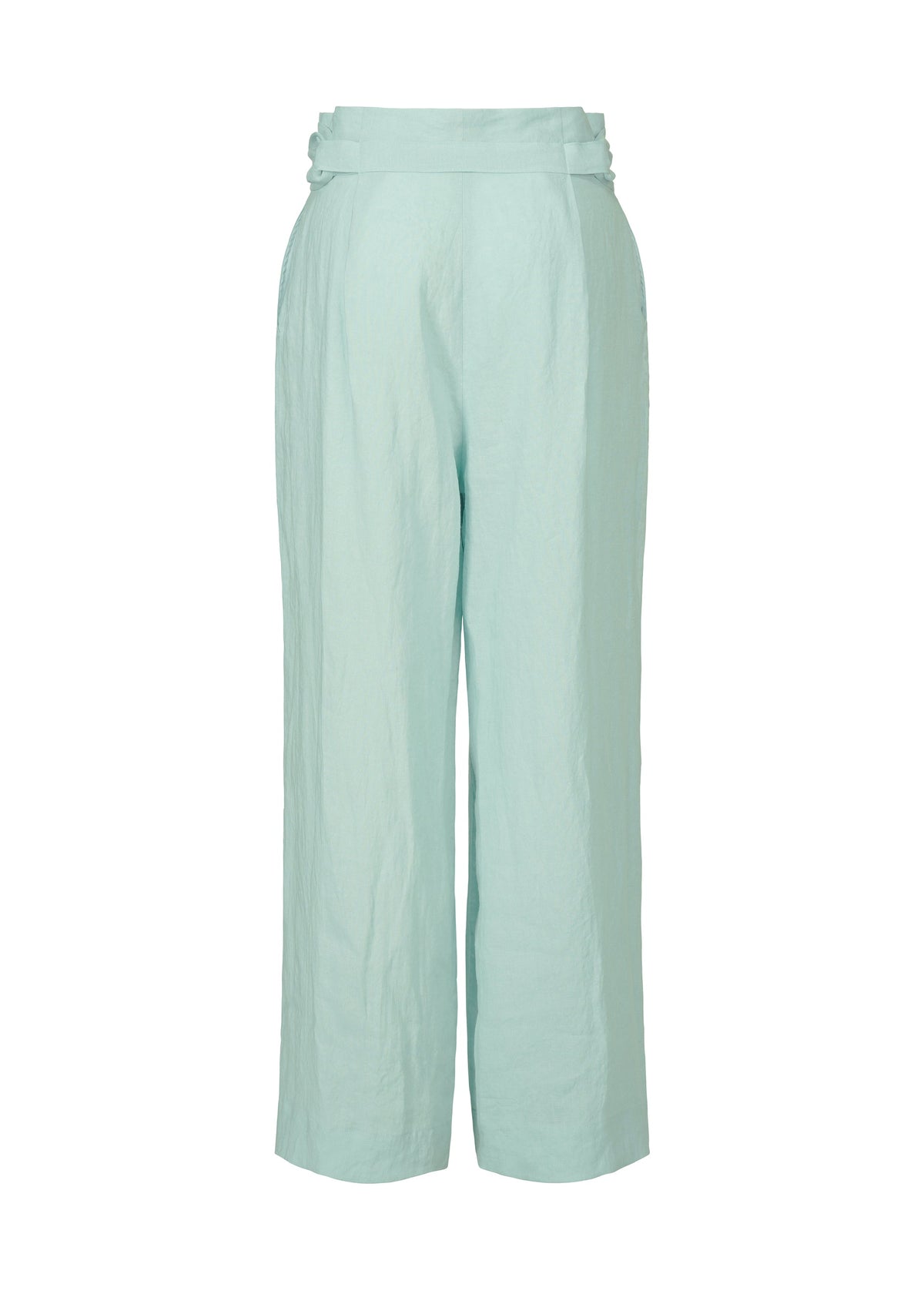 A detail shot of the HAAT JIKI trousers.
