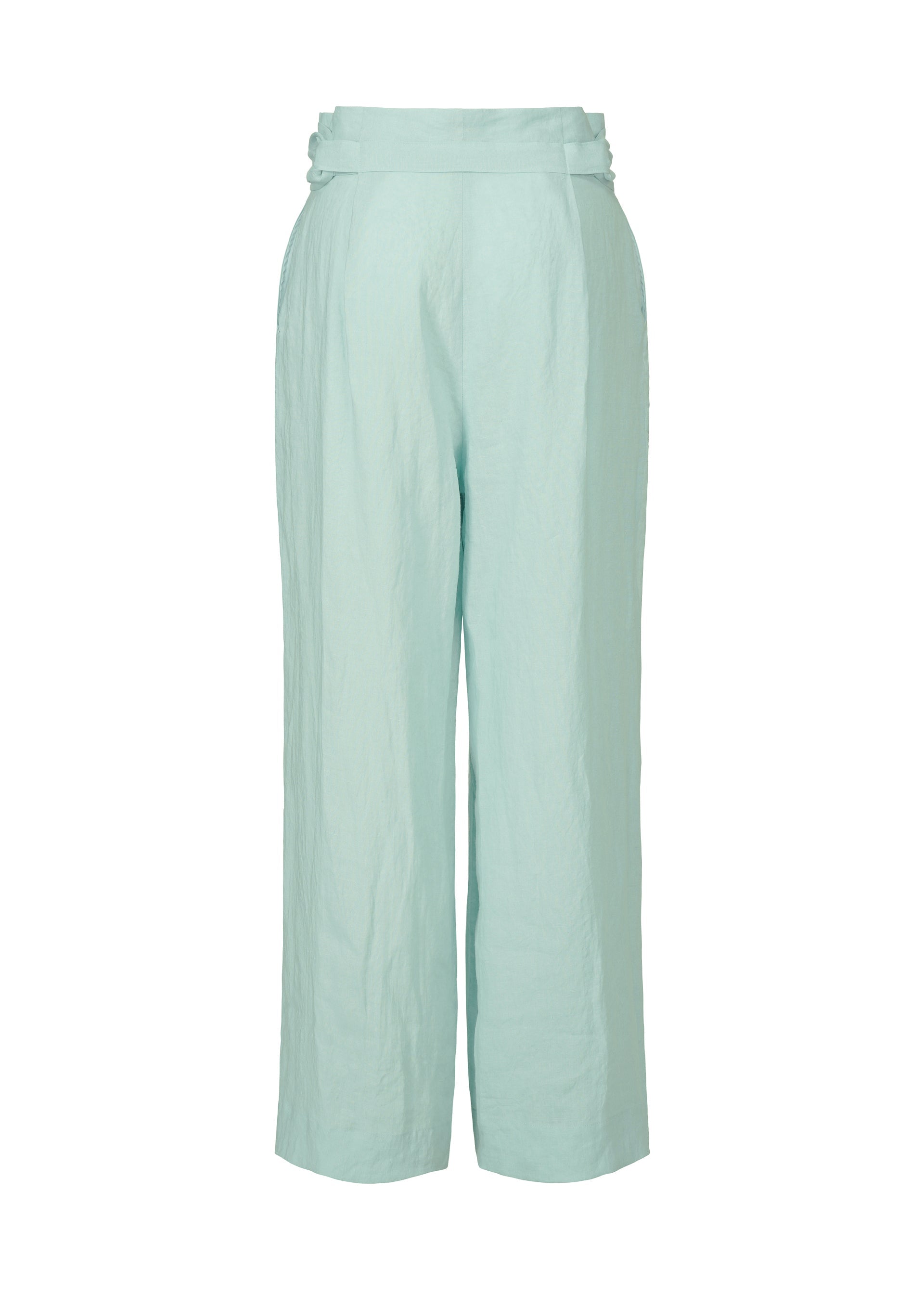 A detail shot of the HAAT JIKI trousers.