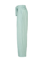 A detail shot of the HAAT JIKI trousers.