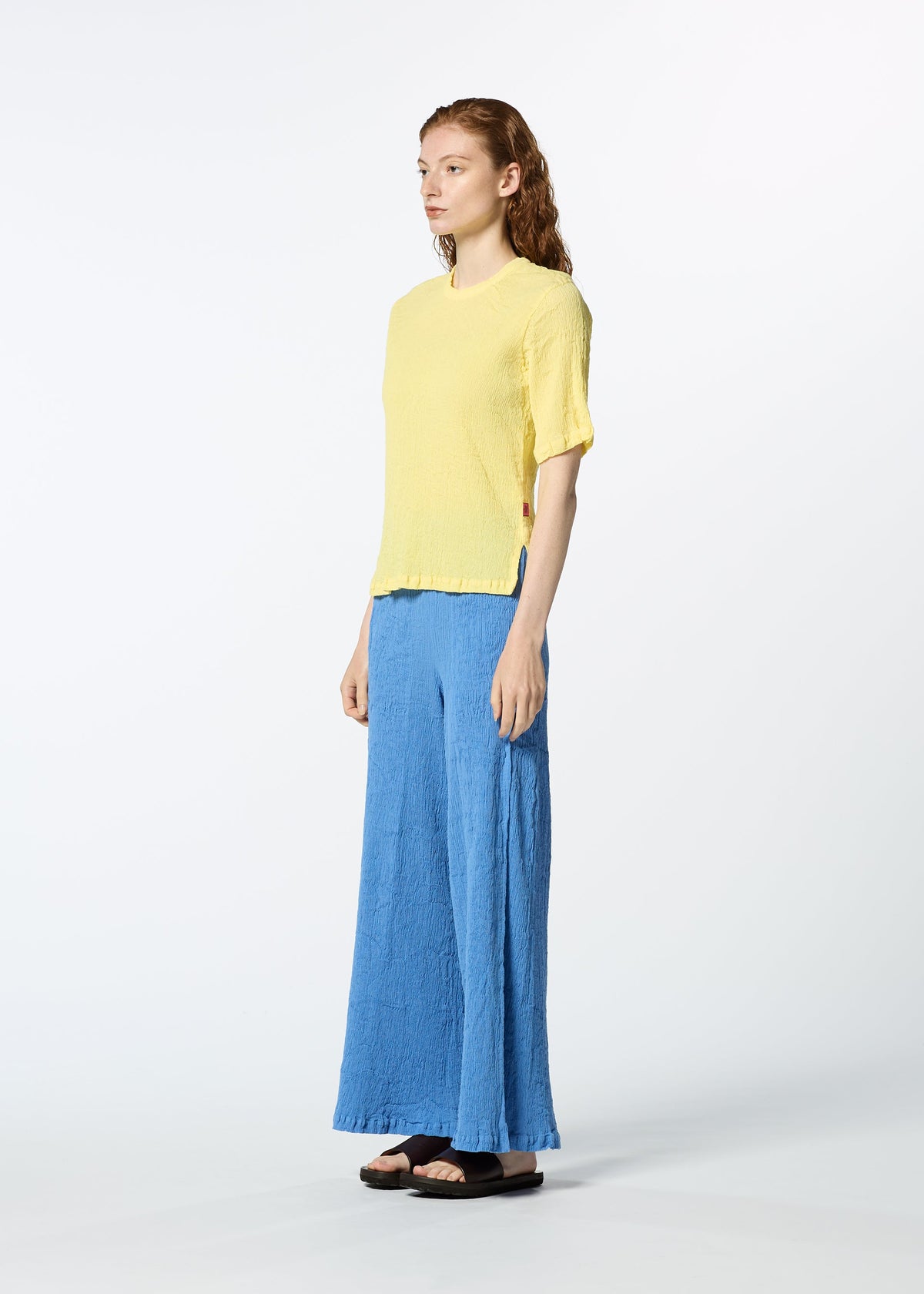 KYO CHIJIMI MAY Trousers Yellow