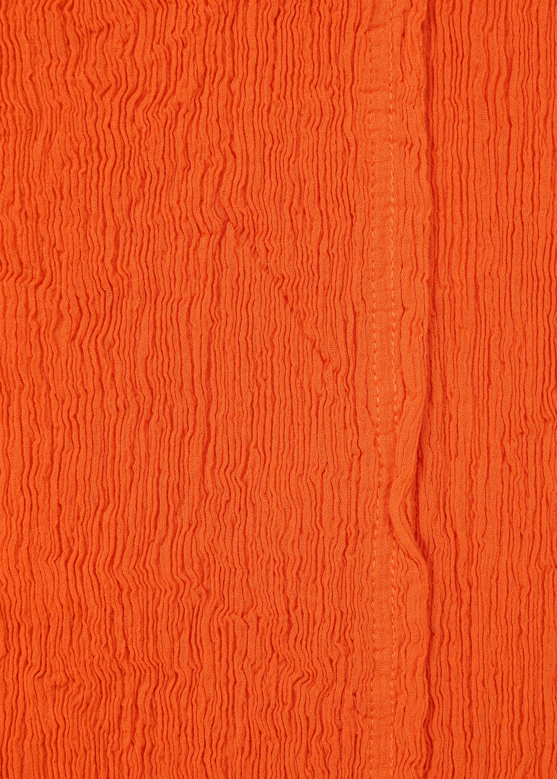 A detail shot of the HAAT KYO CHIJIMI MAY trousers.