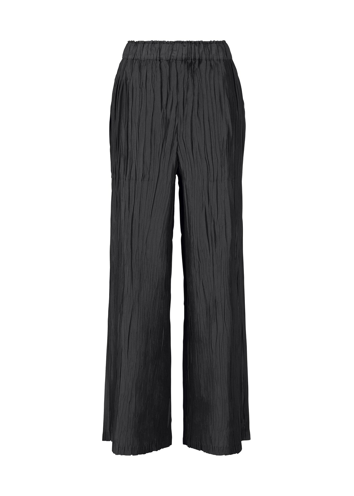 A product shot of the HaaT SHIBARI BOTTOM trousers in black.