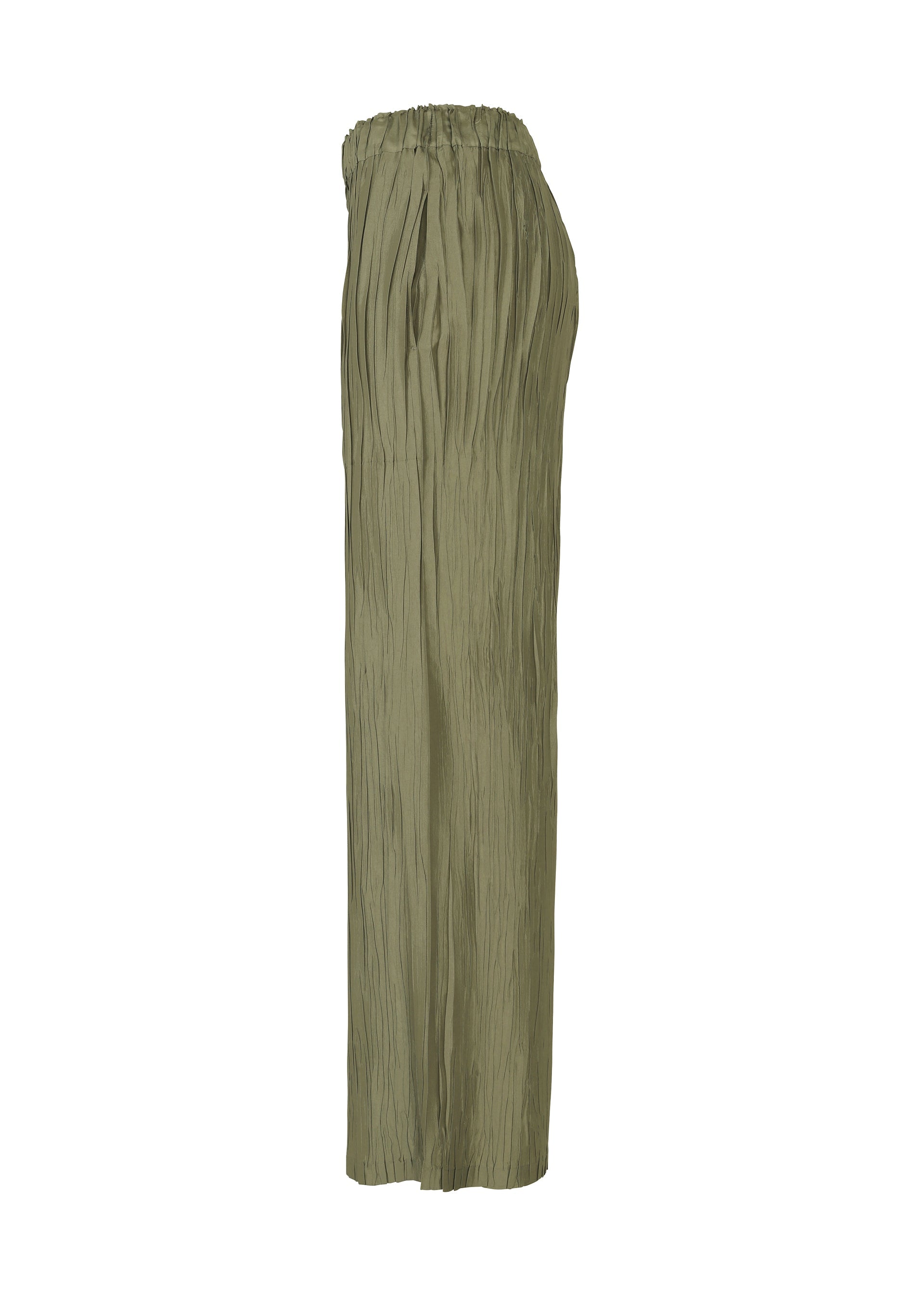 A detail shot of the HaaT SHIBARI BOTTOM trousers.