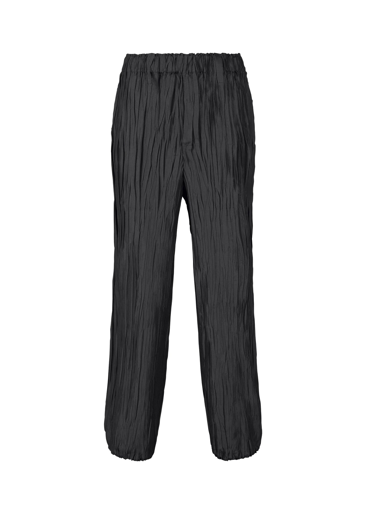 A product shot of the HaaT SHIBARI BOTTOM trousers in black.