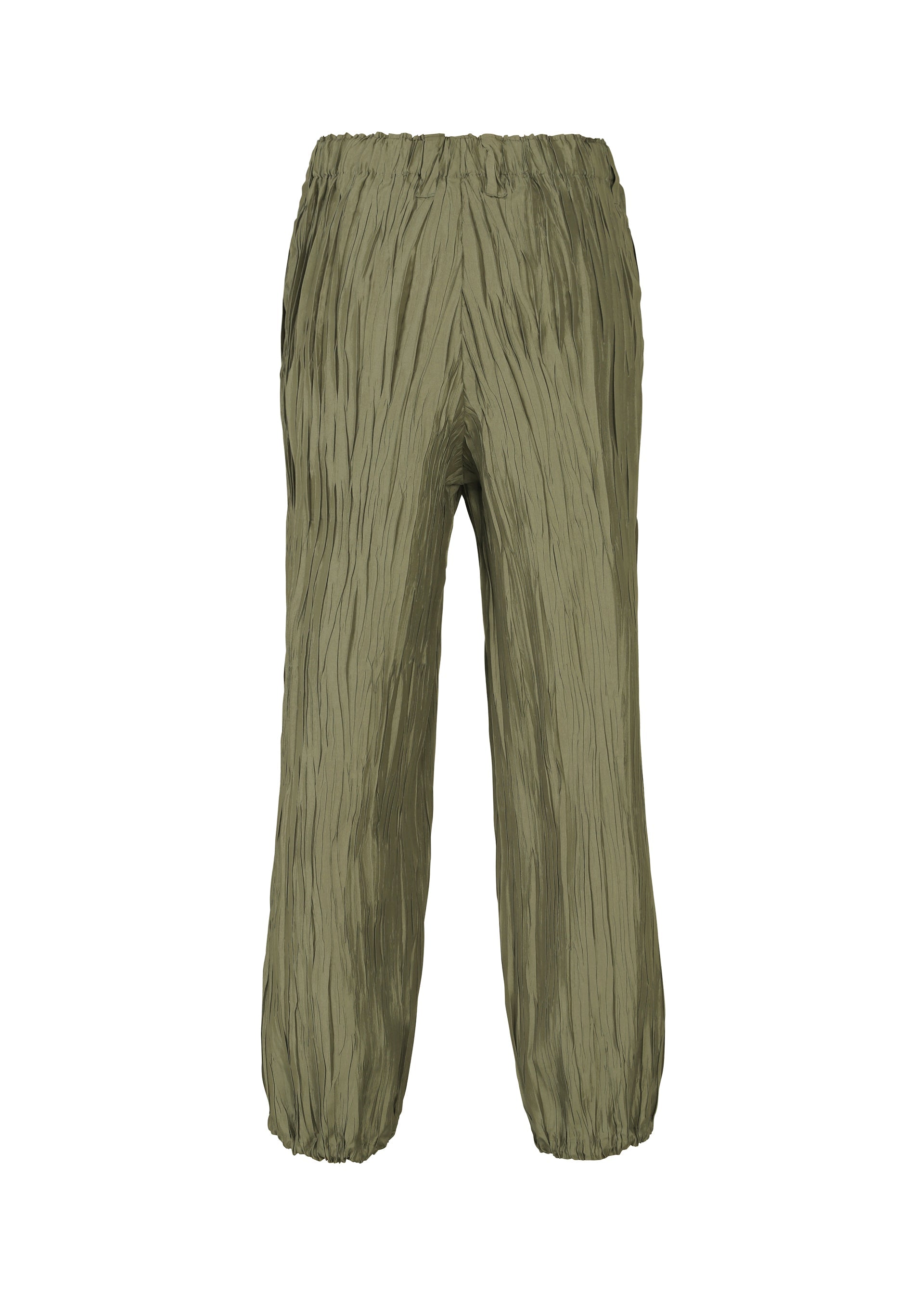 A detail shot of the HaaT SHIBARI BOTTOM trousers.