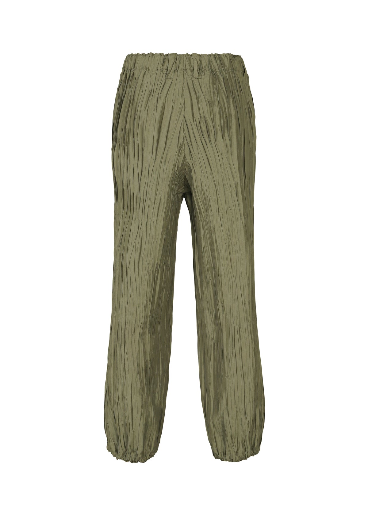 A detail shot of the HaaT SHIBARI BOTTOM trousers.
