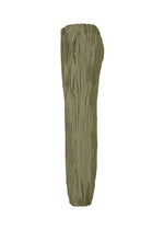 A detail shot of the HaaT SHIBARI BOTTOM trousers.