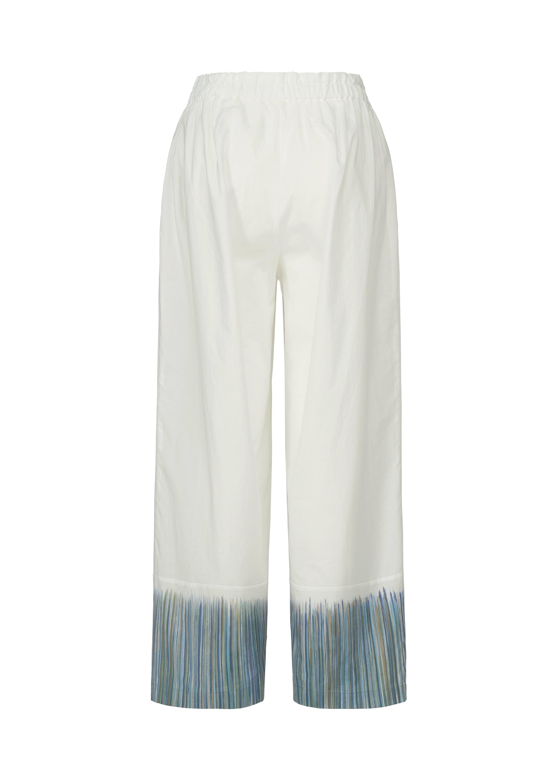 SAZANAMI Trousers Blue – The official ISSEY MIYAKE ONLINE STORE