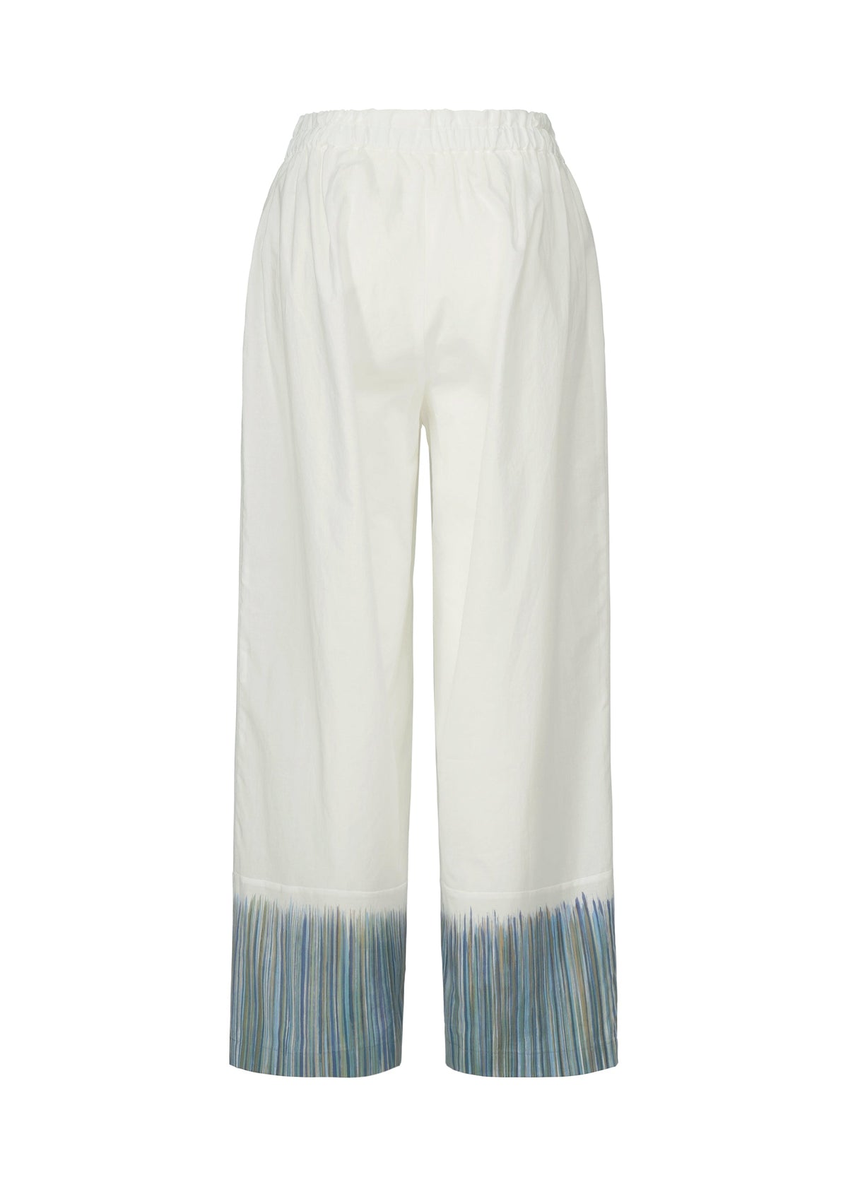 A detail shot of the HaaT SAZANAMI trousers.