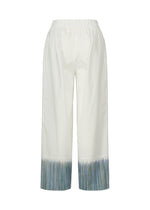 A detail shot of the HaaT SAZANAMI trousers.