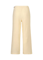 A detail shot of the HAAT KYO CHIJIMI ITAJIME trousers.