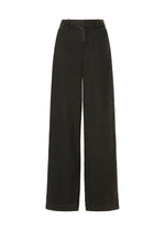 A product shot of the HAAT TENMOKU BOTTOM trousers in brown (44).