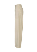 A detail shot of the HAAT TENMOKU BOTTOM trousers.