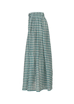A detail shot of the HAAT 2 SIDE PINTUCKING skirt.