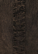 A detail shot of the HAAT TENMOKU COTTON skirt.