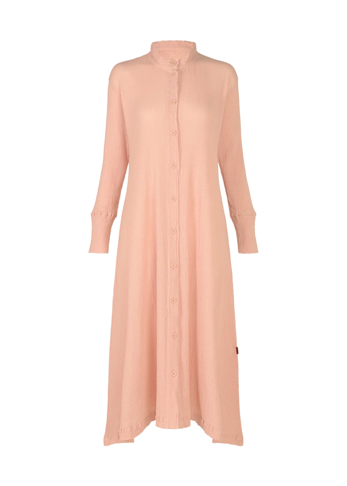 A product shot of the HAAT KYO CHIJIMI FEBRUARY dress in pale pink (21).